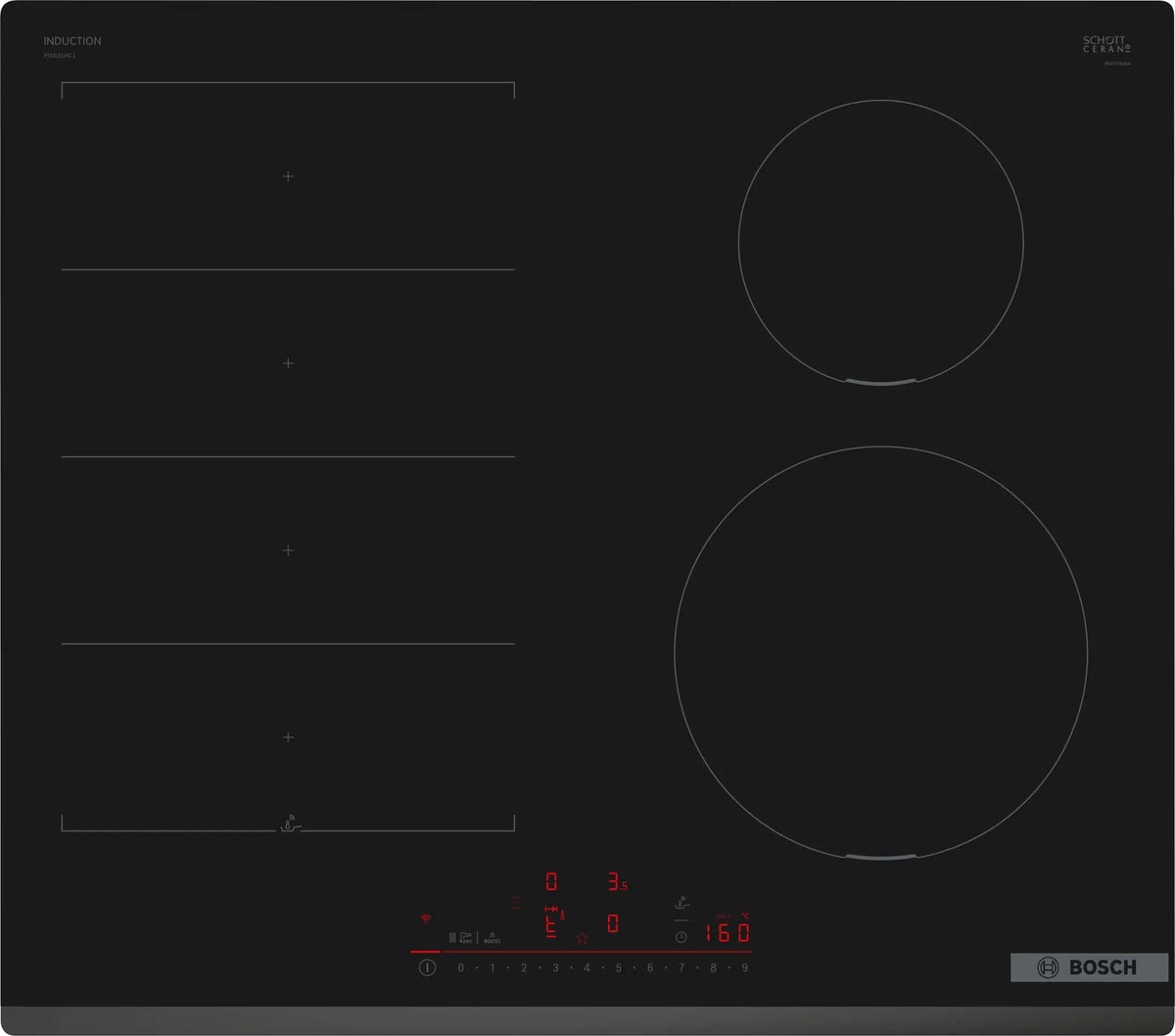 Bosch 60cm Series 6 Flex Induction Cooktop PIX631HC1H