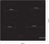 Bosch Series 4 60cm Electric Cooktop PKE611BA2A