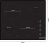 Bosch Series 2 60cm Ceramic Cooktop PKE611CA2A
