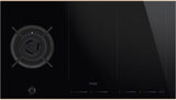 Smeg 90cm Dolce Stil Novo Induction Gas Cooktop PM6912WLDRAU