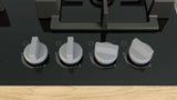 Bosch 60cm Series 4 Gas Cooktop Tempered Glass Black PNK6B6K40A