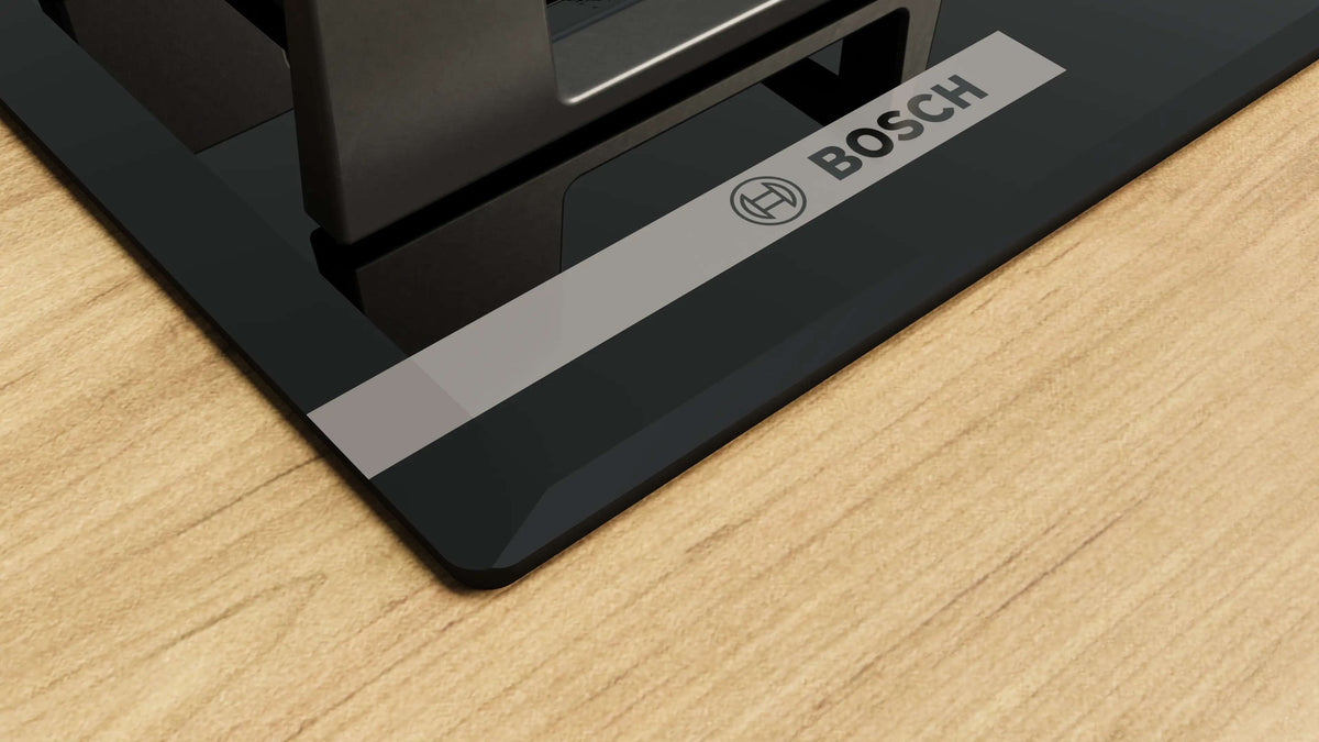 Bosch 60cm Series 4 Gas Cooktop Tempered Glass Black PNK6B6K40A
