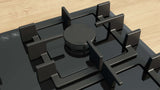 Bosch 60cm Series 4 Gas Cooktop Tempered Glass Black PNK6B6K40A
