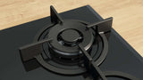 Bosch 60cm Series 6 Gas Cooktop Tempered Glass Black PPH6A6I10A