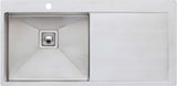 Oliveri Pro Series Single Left Hand Bowl Inset Sink With Drainer PR1121
