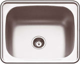 Abey Lodden 45L Single Inset Laundry Tub With Bypass and Overflow PR45C