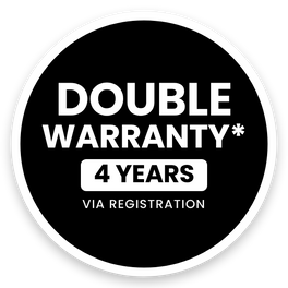 DOUBLE WARRANTY*