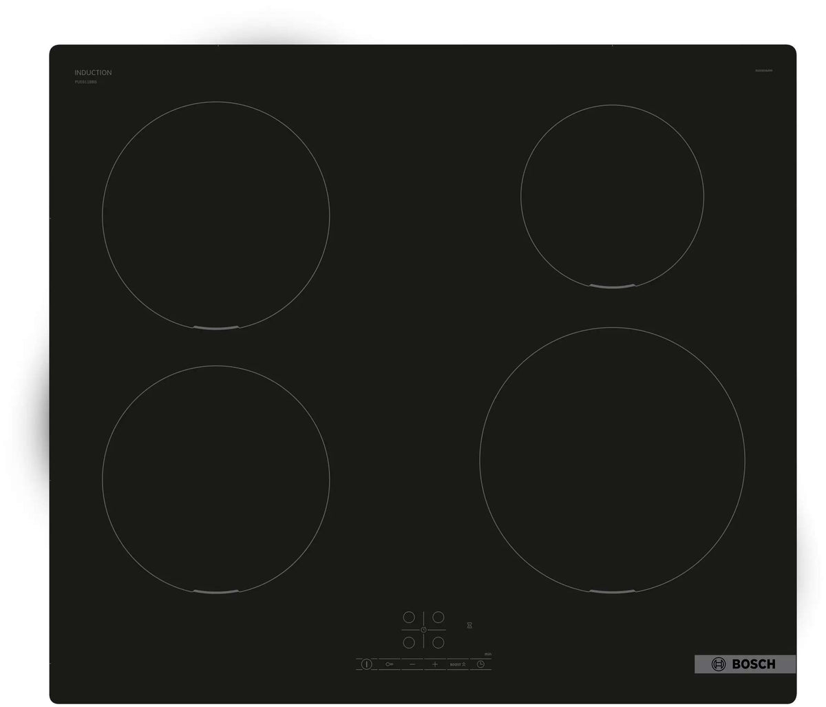 Bosch 60cm Series 4 Induction Cooktop PUE611BB5H