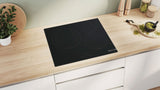 Bosch 60cm Series 4 Induction Cooktop Black Ceramic Glass PUJ611BB5E
