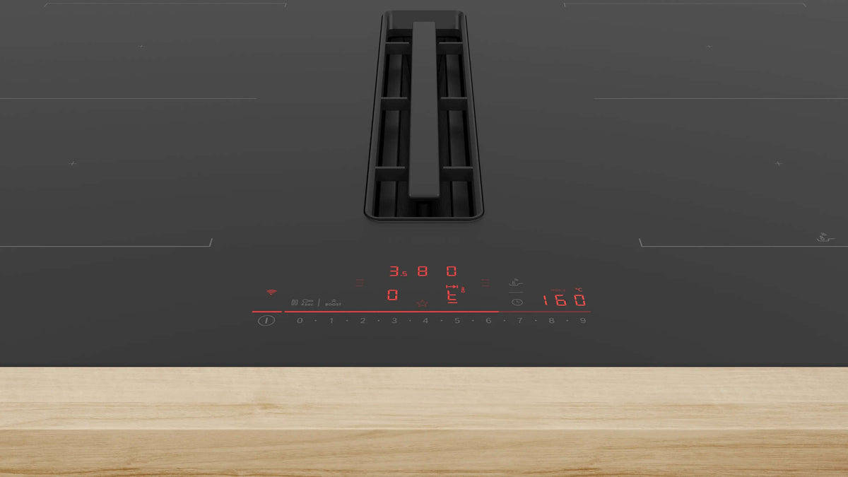 Bosch 80cm Series 6 Induction Cooktop with Downdraft PVQ811H26E