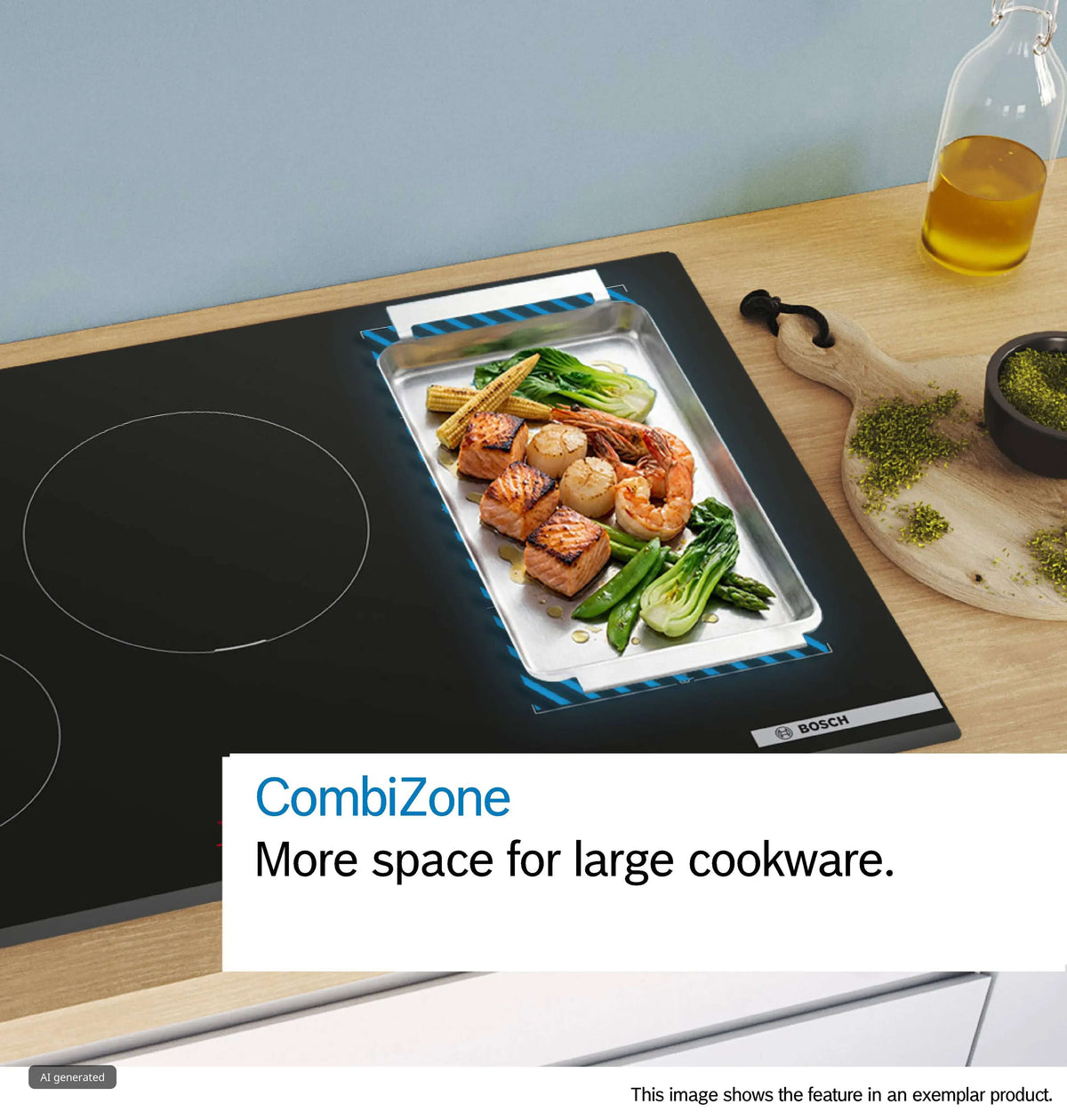 Bosch 60cm Series 6 Induction Cooktop PVS631HC1H