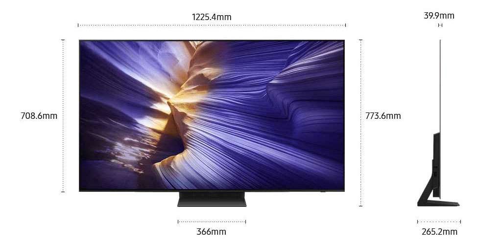 Samsung 55" S90F 4K Vision AI OLED Smart TV QA55S90FAWXXY