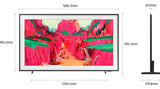 Samsung 75" The Frame Vision AI Pro 4K UHD QLED Smart TV QA75LS03FWWXXY