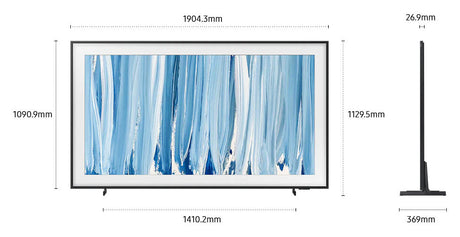 Samsung 85" The Frame Pro LS03HW QLED 4K Vision AI Smart TV QA85LS03HWWXXY