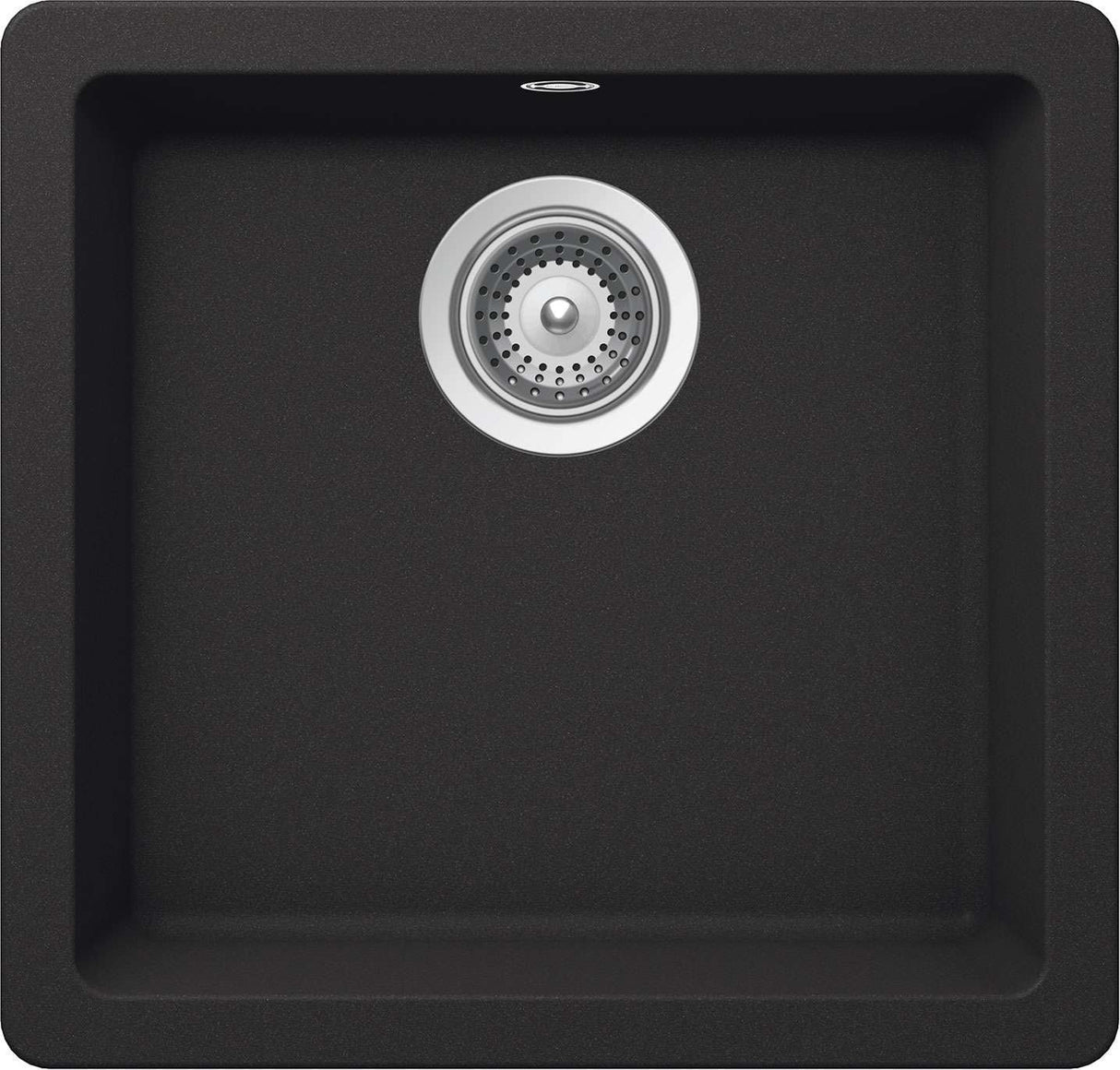 Abey Schock Quadro Onyx Small Single Bowl Inset/Undermount Granite Sink QN-100SB