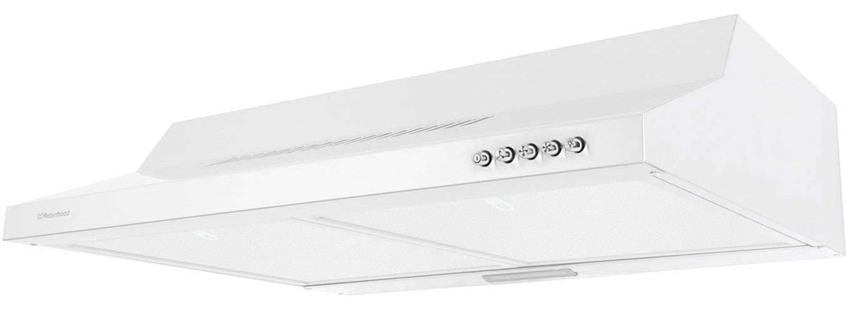 Robinhood 60cm Compact Fixed Rangehood White RCA3AL6WH