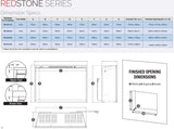 Modern Flames Redstone 42" Electric Fireplace RS-4229/AUS | Greater Sydney Only