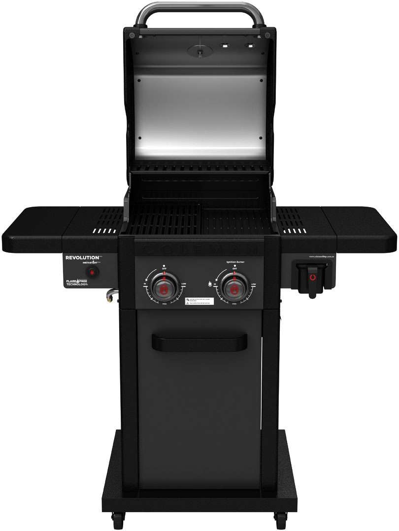 Coleman Revolution 2 Burner Freestanding LPG BBQ Black Matte REV2BMA