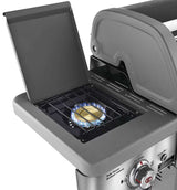 Coleman Revolution 4 Burner Freestanding LPG BBQ+Side Burner Black Gloss REV4BGL