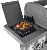 Coleman Revolution 4 Burner Freestanding LPG BBQ+Side Burner Black Gloss REV4BGL