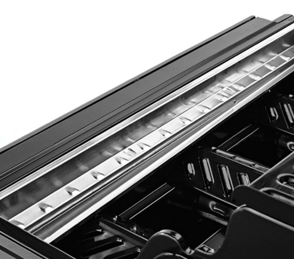 Coleman Revolution 4 Burner Freestanding LPG BBQ+Side Burner Black Gloss REV4BGL