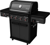 Coleman Revolution 4 Burner Freestanding LPG BBQ+Side Burner Black Matte REV4BMA