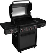 Coleman Revolution 4 Burner Freestanding LPG BBQ+Side Burner Black Matte REV4BMA