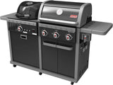 Coleman Revolution Dual Fuel Freestanding LPG BBQ Black Gloss REVDFBGL