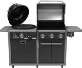 Coleman Revolution Dual Fuel Freestanding LPG BBQ Black Gloss REVDFBGL