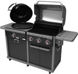 Coleman Revolution Dual Fuel Freestanding LPG BBQ Black Gloss REVDFBGL