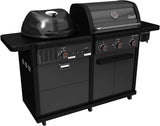 Coleman Revolution Dual Fuel Freestanding LPG BBQ Black Matte REVDFBMA