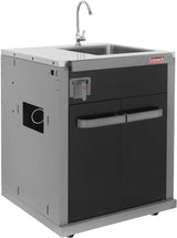 Coleman Revolution Sink Unit With Tap Black Gloss REVSIGL