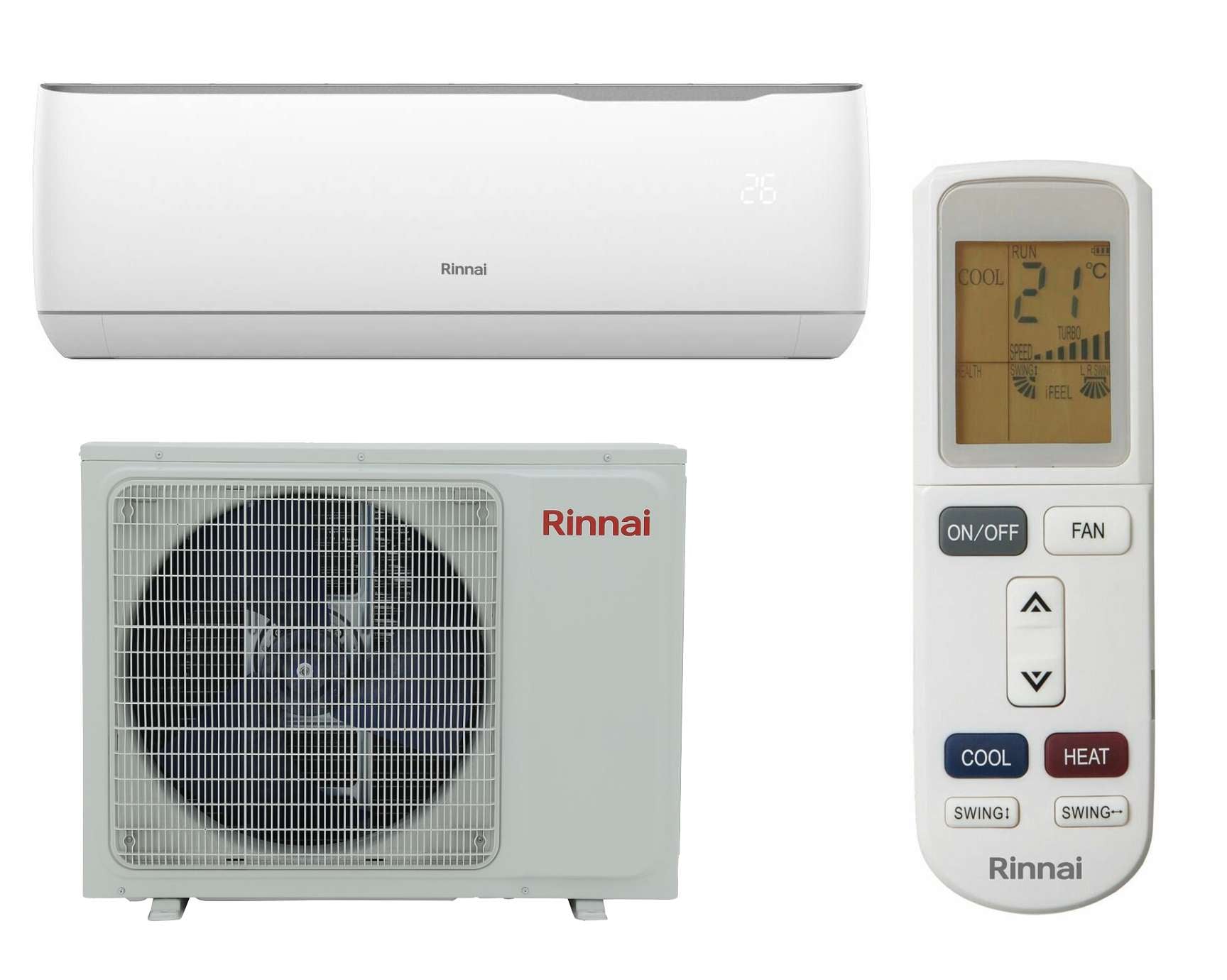 Powerland Appliances | Rinnai 2.64kW Cool / 2.90kW Heat Split