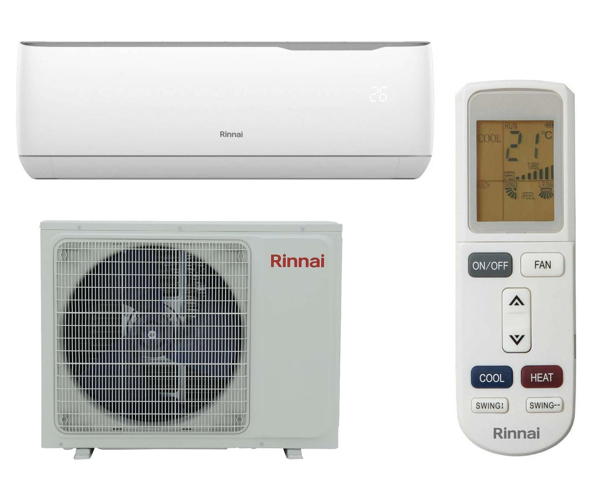 Rinnai 2.64kW Cool / 2.90kW Heat Split System Air Conditioner HSNRT25B