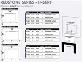 Modern Flames Redstone 30" Electric Fireplace RS-3021-AUS | Greater Sydney Only
