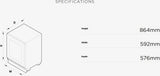 Fisher & Paykel 35 Botl Integrated Wine Fridge RS6009V2RT1 | Greater Sydney Only