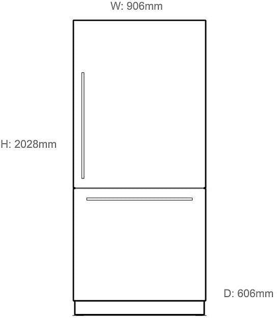 Fisher & Paykel 477L Integrated Refrigerator RS9120WRJ1 | Greater Sydney Only