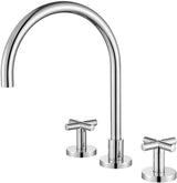 Modern National Ryker 1/4 Turn Kitchen Tap Set Chrome RYK004
