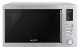 Smeg 34L Microwave With Grill SA34MX