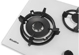 Goldline 90cm 4 Burners Gas Cooktop White Narrow SAB4GLW