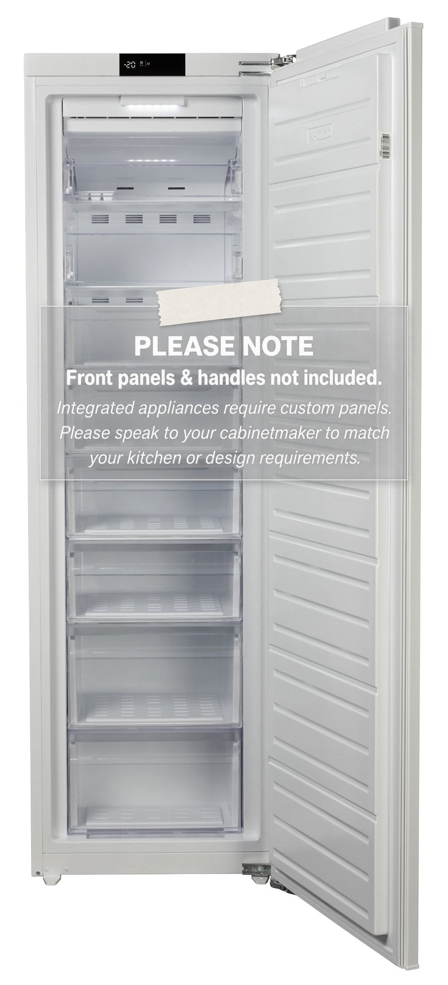 Smeg 204L Fully-Integrated Freezer SABI221FF