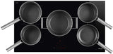 Smeg 90cm Black Ceramic Glass Induction Cooktop SAI4954D