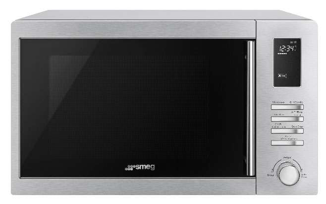 Smeg 34L Inverter Microwave With Grill SAM34XI