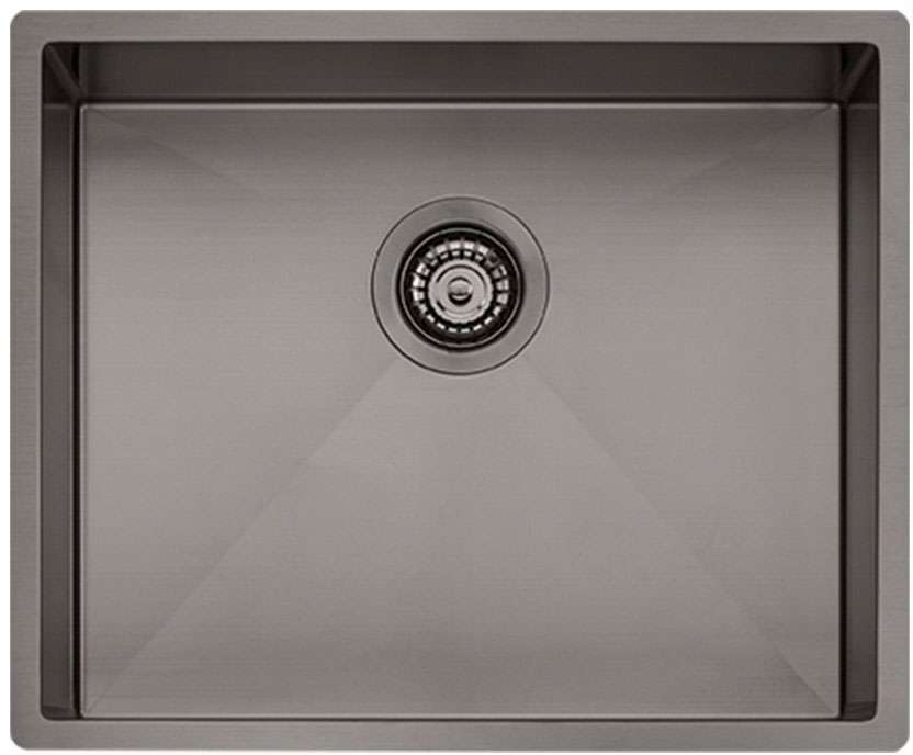 Oliveri Spectra Single Bowl Sink Gun Metal SB50GM