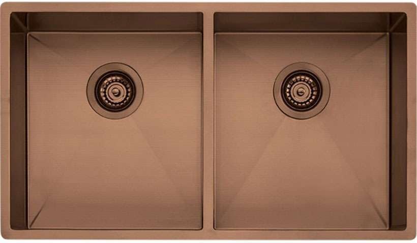 Oliveri Spectra Double Bowl Sink Copper SB63CU