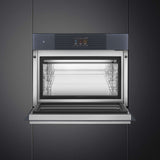 Smeg 45cm Linea Compact Blast Chiller Neptune Grey SBC4104G