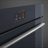 Smeg 45cm Linea Compact Blast Chiller Neptune Grey SBC4104G