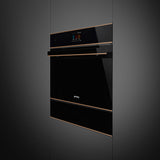 Smeg 45cm Dolce Stil Novo Compact Blast Chiller Black SBC4604WNR