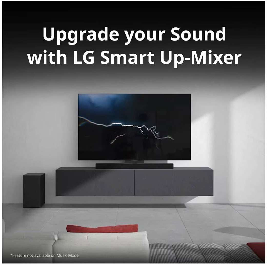 LG 3.1.3 Channel Soundbar with Wireless Subwoofer SC9S