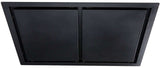 Schweigen 100cm Silent 3200m3/hr Black Ceiling Cassette Rangehood SCC1000B-SE